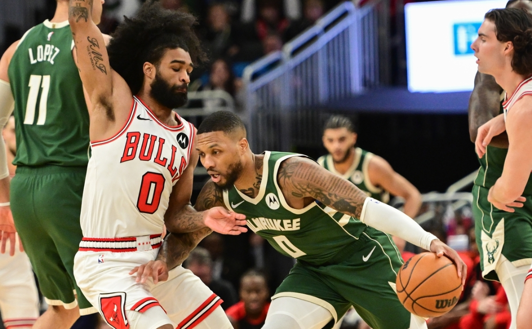 雄鹿力克公牛，武切维奇统治全场的简单介绍